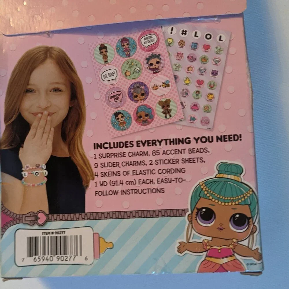 NWT LOL Surprise! Secret Message Jewelry Pink L.O.L. Dolls Crafts Toys Kit NEW